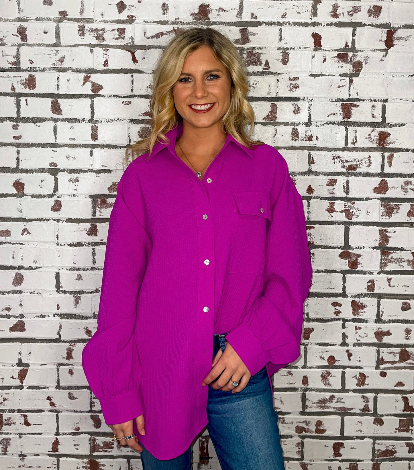 Orchid Oversized Top