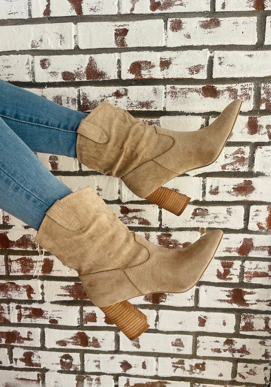 Taupe Booties